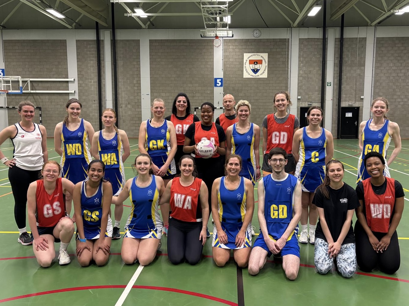 Antwerp Netball Club team